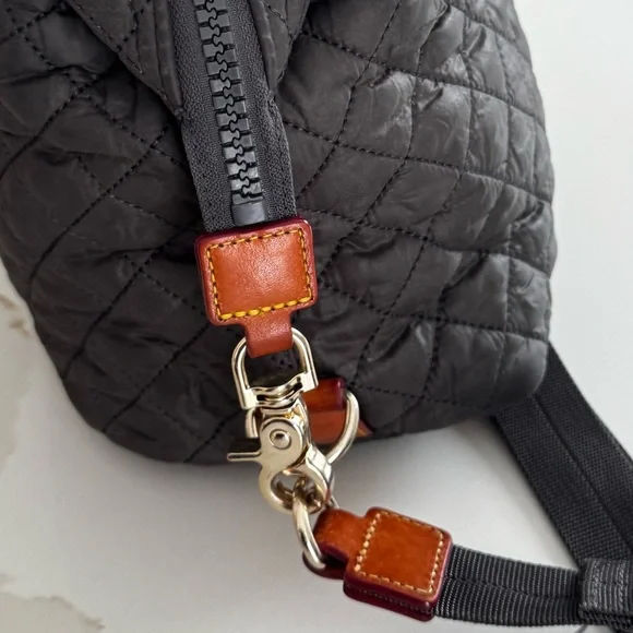 MZ Wallace Women's Quilted Gray Sutton Deluxe Crossbody Bag - Picture 9 of 15